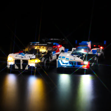 Lego BMW M4 GT3 & BMW M Hybrid V8 Race Cars 76922 Light Kit